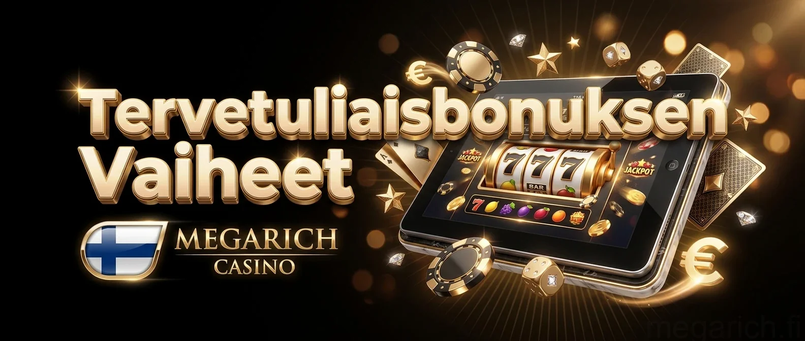 Tervetuliaisbonuksen Vaiheet